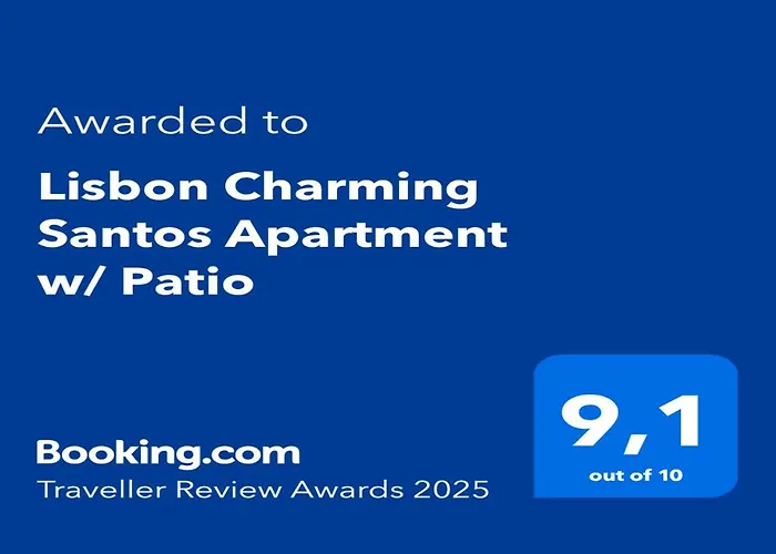 Charming Santos W/ Patio * Lisboa